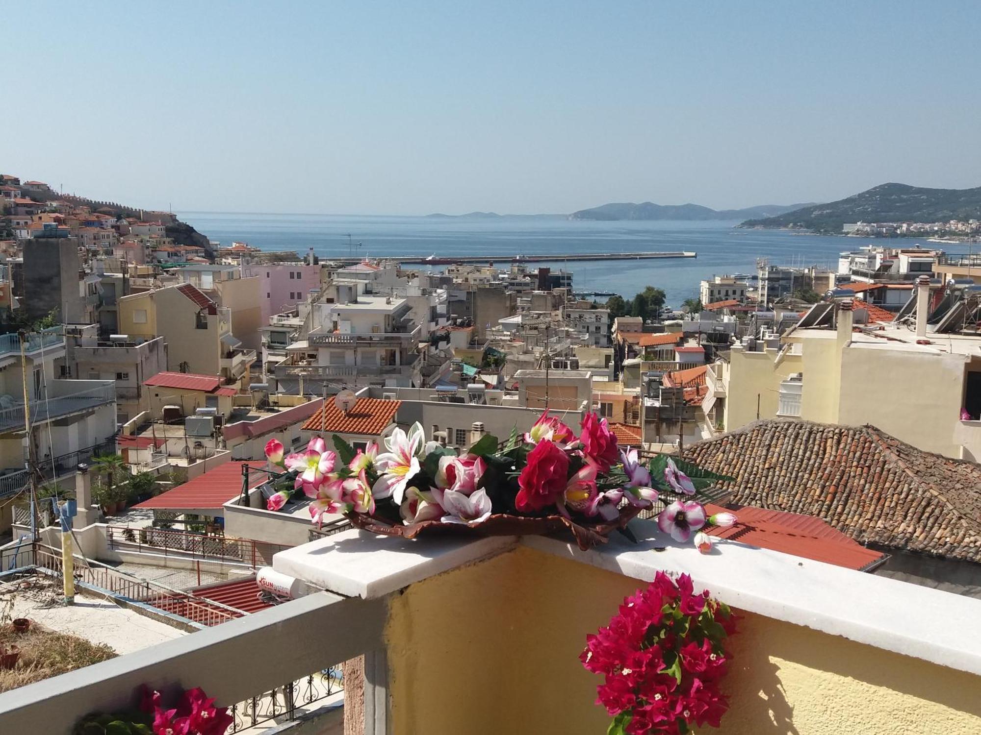 Appartamento Kavala Amazing View Esterno foto
