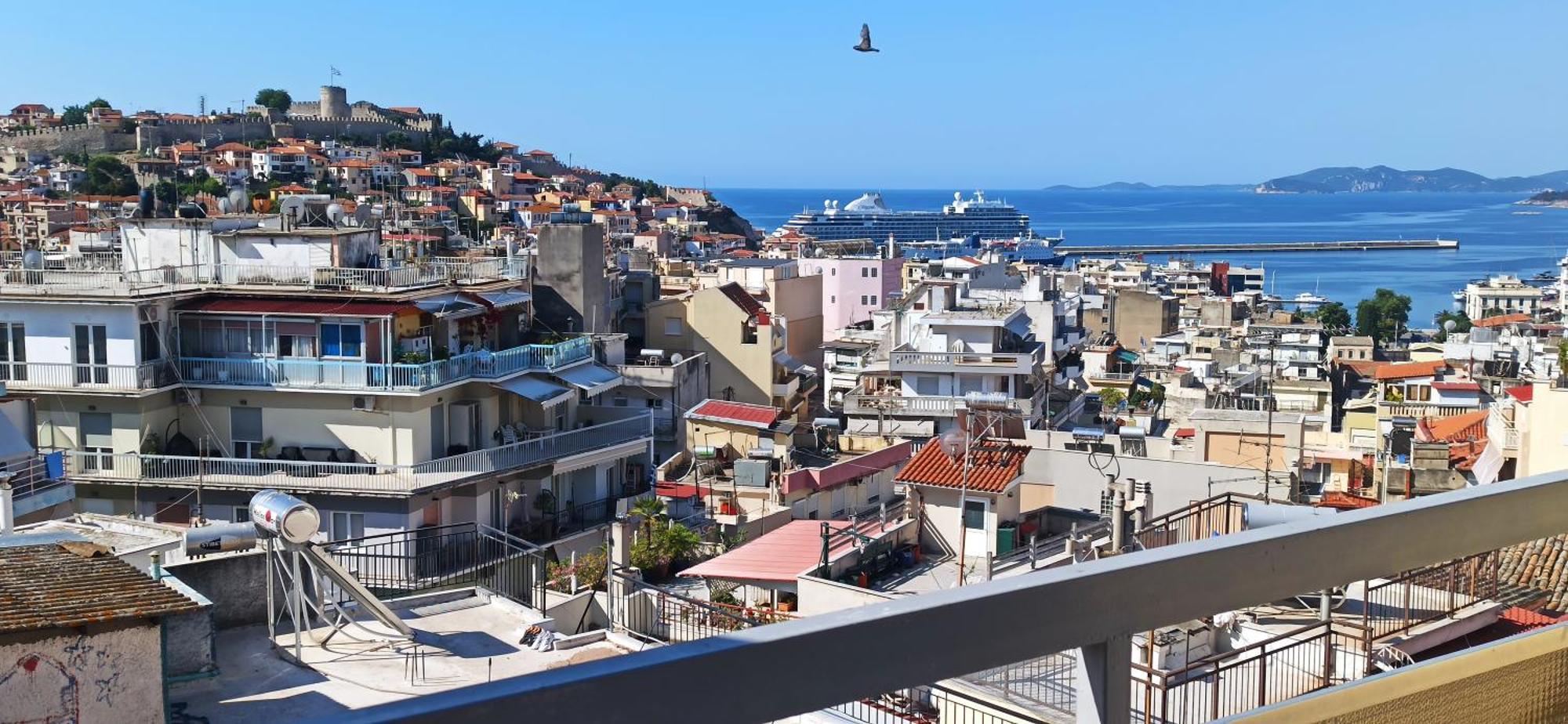 Appartamento Kavala Amazing View Esterno foto